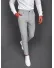 Pantaloni barbati casual gri deshis C001